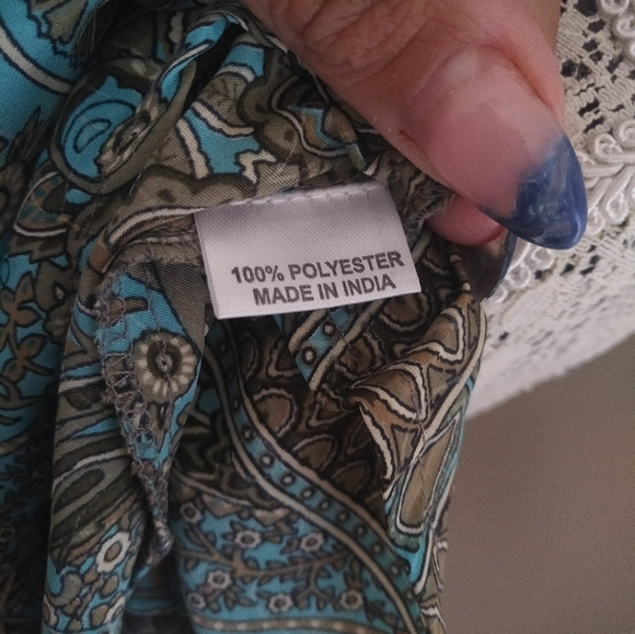 NWT silk wrap dress - Picture 5 of 6